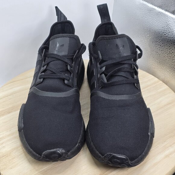 Mens Size 13 - Adidas NMD_R1, FV9015, Triple Black, Men's Running Shoes - Picture 4 of 9